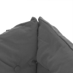 Grey Floor Lounger Chair Cushion Swing Seat Cushion Spare Seat Padded For Bedroom - thumbnail 3