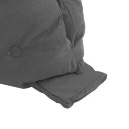 Grey Floor Lounger Chair Cushion Swing Seat Cushion Spare Seat Padded For Bedroom - thumbnail 4