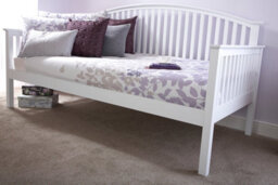 Gfw Madrid Wooden Day Bed Single White - thumbnail 2