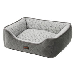 Skylos Large Dog Bed Pet Cushion Fluffy Plush Washable For Calming Anxiety - thumbnail 2