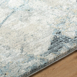 Livabliss Avellino-Abstract Grey Blue Beige Modern Marble High Pile Living Dining Bedroom Rug 200 X 280 Cm Easy Care, Non Shedding - thumbnail 3