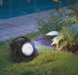 4Pack Solar Rock Lights Outdoor Path Light Garden Ip44 Led Landscape Spotlights - thumbnail 1