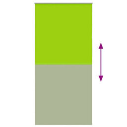 Berkfield Roller Blind Blackout Leaves Green 110X230 Cm Fabric Width 105.7 Cm Polyester - thumbnail 9