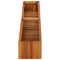 Berkfield Garden Raised Bed 200X30X25 Cm Solid Acacia Wood - thumbnail 3