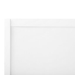 Beliani Bed Wood Champagnat 180 X 200 Cm (Eu Super King) White - thumbnail 6
