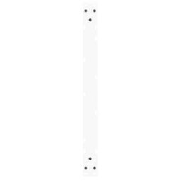 Berkfield Coffee Table Legs V-Shape 2 Pcs White 70X(42-43.3) Cm Steel - thumbnail 7