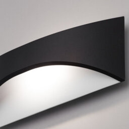 Litecraft Marsden Black 12 Watt Outdoor Led Wall Light - thumbnail 5