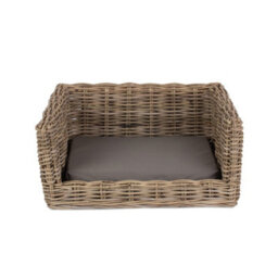 Red Hamper Ra014 Rattan Small Luxury Rattan Dog Sofa Bed - thumbnail 2