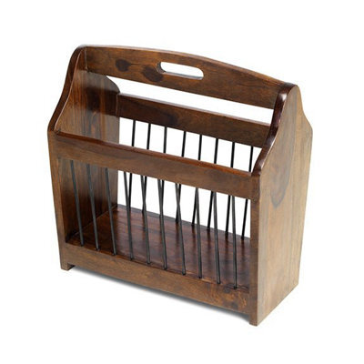 Rest Relax Havana Living Indian Rosewood Magazine Rack Brown - image 1
