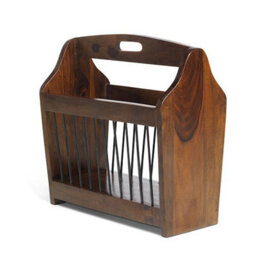 Rest Relax Havana Living Indian Rosewood Magazine Rack Brown - thumbnail 3