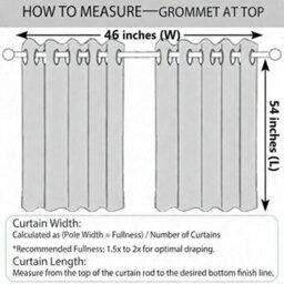 Imperial Rooms Window Curtain Pair Thermal Curtains Ready Made Navy Blackout Eyelet - thumbnail 9