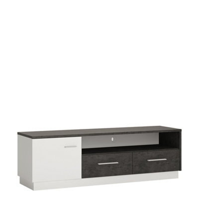 Furniture To Go Zingaro 1 Door 2 Drawer Wide Tv Cabinet - image 1