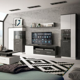 Furniture To Go Zingaro 1 Door 2 Drawer Wide Tv Cabinet - thumbnail 5