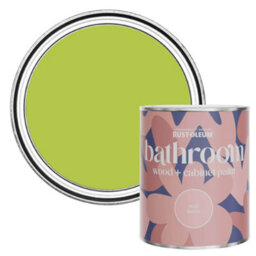 Rust-Oleum Key Lime Matt Bathroom Wood & Cabinet Paint 750Ml