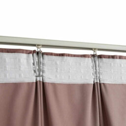 Walplus Blackout Curtains 2Pcs With Hooks Velvet Antique Pink 140X175Cm - thumbnail 4