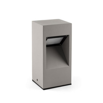 Luminosa Lighting Luminosa Cast Bollards Outdoor Ground Light Grey, Led, Ip65
