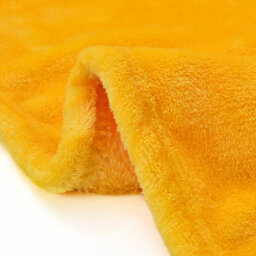 Ehc Super Soft Fluffy Snugly Solid Flannel Fleece Throws For Sofa Bed Blankets, Yellow 200Cm X 240 Cm - thumbnail 5