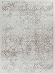 Livabliss Floransa-Vintage Tan Ivory Grey Traditional Boho Living Dining Bedroom Rug 120 X 170 Cm Easy Care, Non Shedding