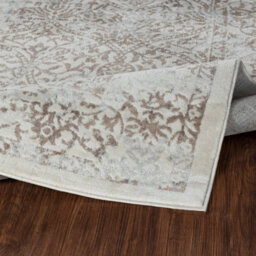 Livabliss Floransa-Vintage Tan Ivory Grey Traditional Boho Living Dining Bedroom Rug 120 X 170 Cm Easy Care, Non Shedding - thumbnail 4
