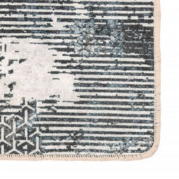 Berkfield Rug Washable Multicolour 80X300 Cm Anti Slip - thumbnail 3