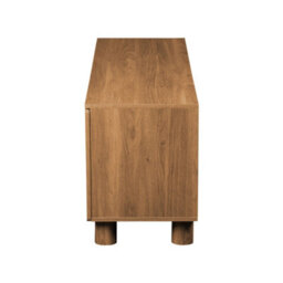 Sweeek - Tv Stand 140Cm 3 Doors Wood Decor Hazel Wood Effect - Ayana - thumbnail 6