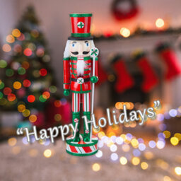 Nutcracker Candy Wooden Christmas Decoration 15 Inch - thumbnail 4
