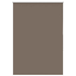 Berkfield Roller Blind Blackout Coffee 115X175 Cm Fabric Width 110.7 Cm Polyester - thumbnail 2