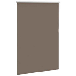 Berkfield Roller Blind Blackout Coffee 115X175 Cm Fabric Width 110.7 Cm Polyester - thumbnail 3