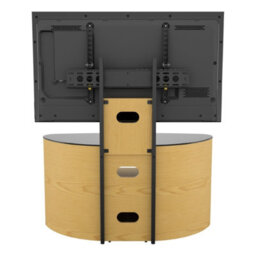 "Avf Blenheim 1M Tv Stand With Mount For 32-65"" Tvs - Oak" - thumbnail 5