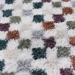 The Rugs Moodi Shaggy Multicolour Pulseway Rug Runner Tartan Thick High Pile For Living Rooms, Bedrooms, Hallways, Kitchens - thumbnail 3