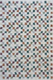 The Rugs Moodi Shaggy Multicolour Pulseway Rug Runner Tartan Thick High Pile For Living Rooms, Bedrooms, Hallways, Kitchens - thumbnail 1