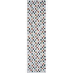 The Rugs Moodi Shaggy Multicolour Pulseway Rug Runner Tartan Thick High Pile For Living Rooms, Bedrooms, Hallways, Kitchens - thumbnail 9