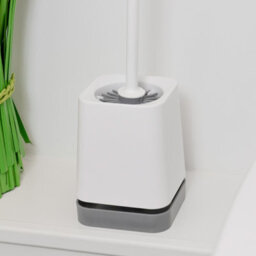 Jvl Toilet Brush With Tpr Bristles, Grey - thumbnail 7
