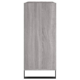 Walplus Record Cabinet Grey Sonoma 84.5X38X89 Cm Engineered Wood - thumbnail 5