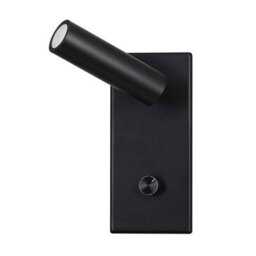 Ultra Beam Lighting Ultrabeam Bedroom Reading Light Recessed Wall Or Headboard Mounted Dimmable Led Black Finish - thumbnail 9
