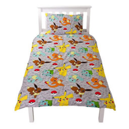 Pokemon Repeat Print Reversible Duvet Set Multicoloured (Double) - thumbnail 3