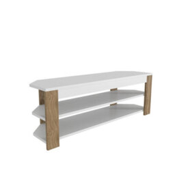 Decorotika Rita Corner Furniture Tv Unit -White Oud - thumbnail 5