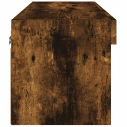Berkfield Tv Cabinet With Led Lights Smoked Oak 60X30X30 Cm - thumbnail 9