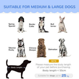 Pawhut Dog Sofa, Pet Couch Bed For Medium, Large Dogs W/ Legs, Cushion - Grey - thumbnail 4