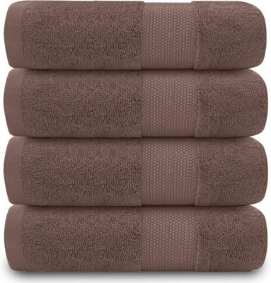 Gc Gaveno Cavailia 4Pk Miami Hand Towel 50X85 Camel Quick Drying & Super Absorbent 700 Gsm Hand Towel Set - image 1