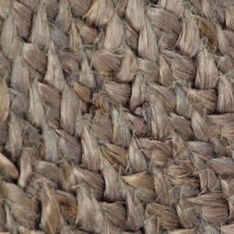 Walplus Handmade Rug Jute Round 90 Cm Grey - thumbnail 5