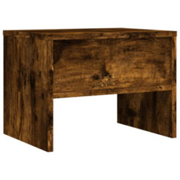 Berkfield Bedside Cabinets 2 Pcs Smoked Oak 40X30X30 Cm Engineered Wood - thumbnail 7