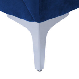 Beliani Sofa 2 Seater Fenes Velvet Navy Blue - thumbnail 7