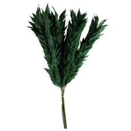 Pack Of 6 X 100Cm Artificial Plastic Decorative Leaf Spray - thumbnail 4