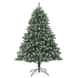 Berkfield Artificial Christmas Tree With Stand 180 Cm Pvc - thumbnail 2