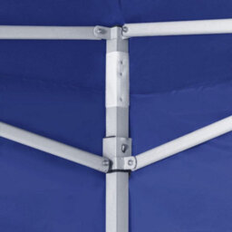 Berkfield Professional Folding Party Tent With 2 Sidewalls 2X2 M Steel Blue - thumbnail 3