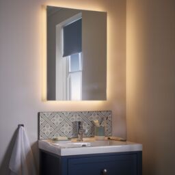 GoodHome Koros Gloss & Matt White & Sage Grey Ceramic Soap Dish - thumbnail 6