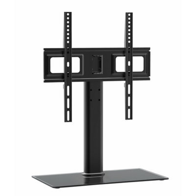 Ttap Tabletop Pedestal Tv And Monitor Stand Tt44S Swivel And Height Adjustable - image 1