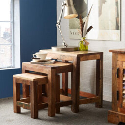 Worcester Coast Stylish Nest Of 3 Tables
