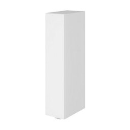 GoodHome Imandra Deep Gloss White Bathroom Single Wall Cabinet (H)90Cm (W)20Cm - thumbnail 1
